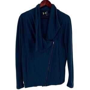 Blue front zip sweatshirt size medium